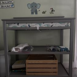 changing table, pottery barn