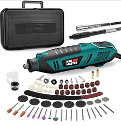 180W Rotary Tool Kit, 10000-35000RPM Corded Rotary Tool for DIY
Variable Speed, 160 Accessories, Powerful Rotary Tool Kit for Cutting, Sanding, Grindi
