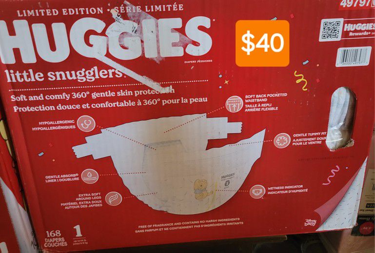 Huggies Snugglers Size 1