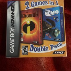 Finding Nemo N The Incredibles GameBoy 
