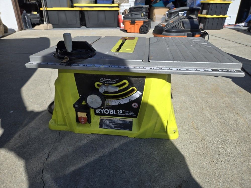 RYOBI 10 inch saw