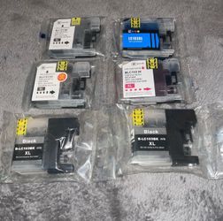Brother Ink Cartridges - Black x4 XL/ Blue x1 XL/ Red x1 M