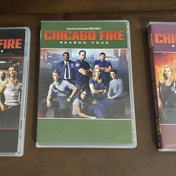 Chicago Fire Season 1, 4, 5 DVD Set 