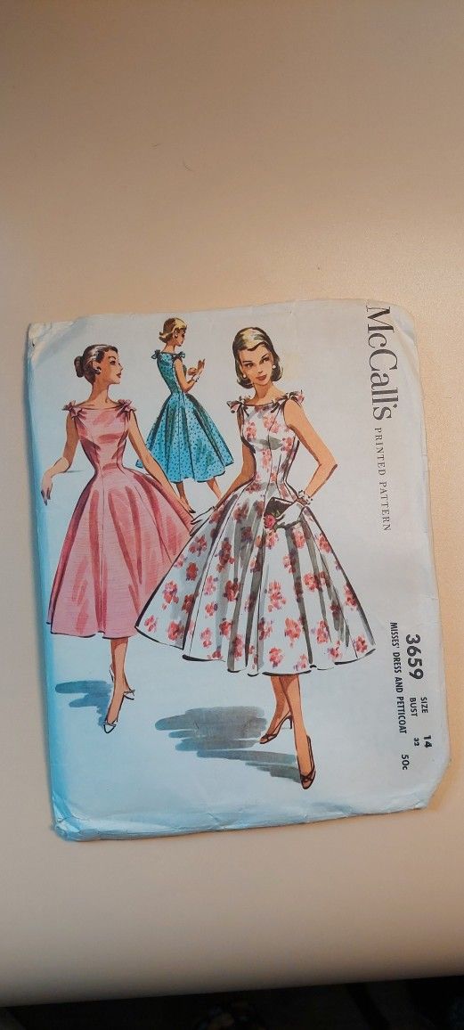 McCalls Vintage Sewing Pattern
