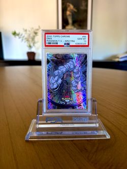Pokemon 2000 Topps Chrome T.V. Spectra #95 Onix PSA 10