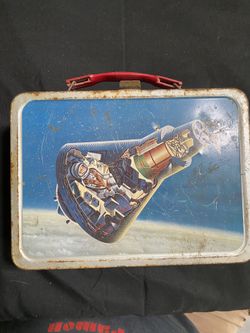 1963 John Glenn Nasa Orbit Lunch Box