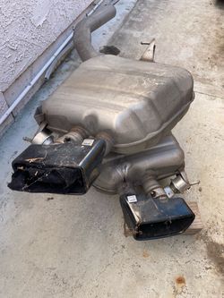 BMW 7 series muffler set