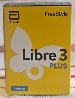 FreeStyle Libre 3 Plus CGM Sensor NIB