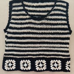 Handmade Crochet Top – Boho Summer Blouse