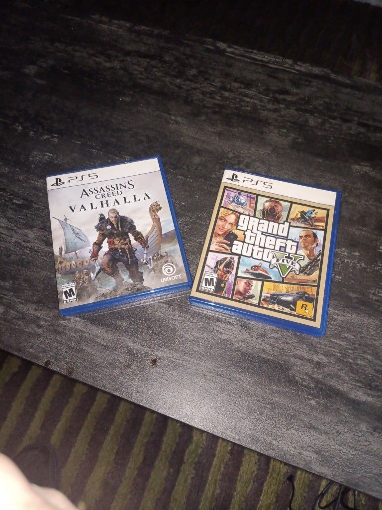 PS5 Games Opened But Never Used .