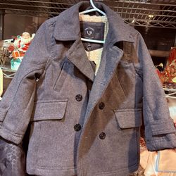 Who Is New Size 3T Pea Coat Boys Size 6 L.L. Bean Jacket
