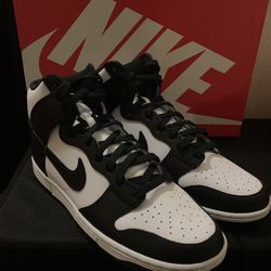 Dunk High Panda Black White sz 10M | BNdS