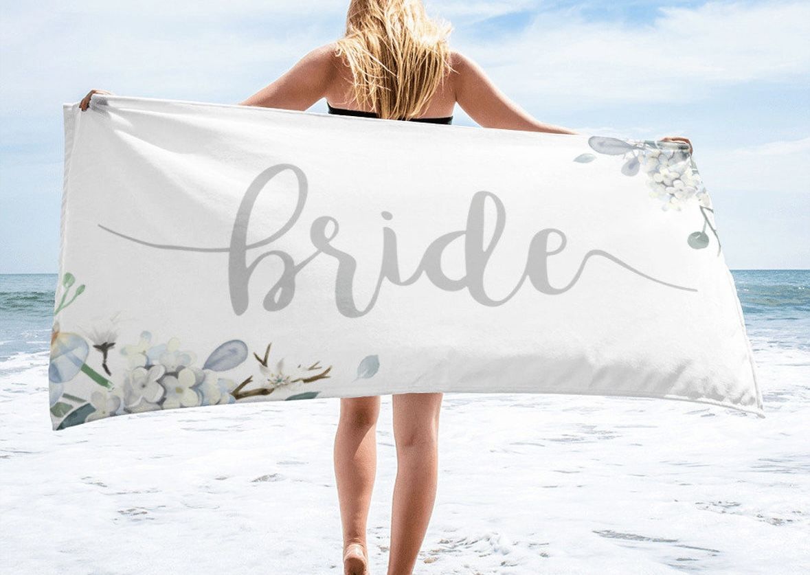 Bride And Groom Towel