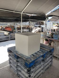 Concrete pot