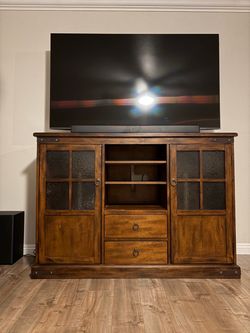 Media Console Sideboard Storage