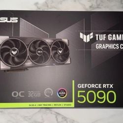 ASUS TUF Gaming GeForce RTX TM 5090 32GB GDDR7 OC Edition Gaming Graphics Card (PCleR 5.0,HDMIR/ DP 2.1, 3.6-Slot, Military-Grade Components, Protecti