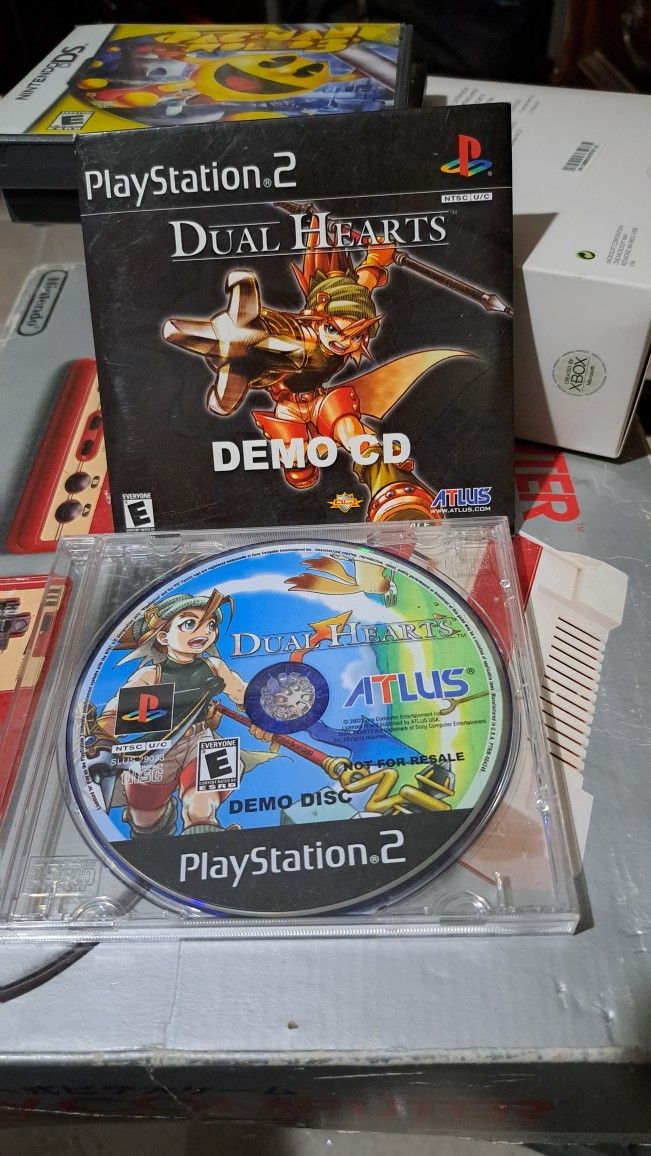 Dual Hearts Demo For Ps2