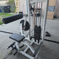 AB Abdominal And Back Fitness Workout Exercise Home Gym Weight Machine 