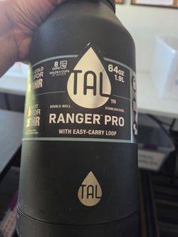 TAL 64oz water bottles