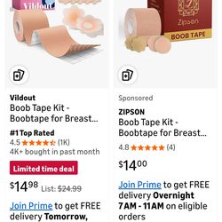 Boob Tape Kit -Boobtape for Breast Lift with Petals and Covers