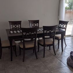 Dining Room Table With 6 Chairs