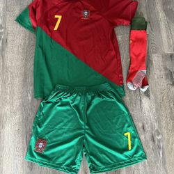 Ronaldo Jersey, Shorts And Socks Size Large 