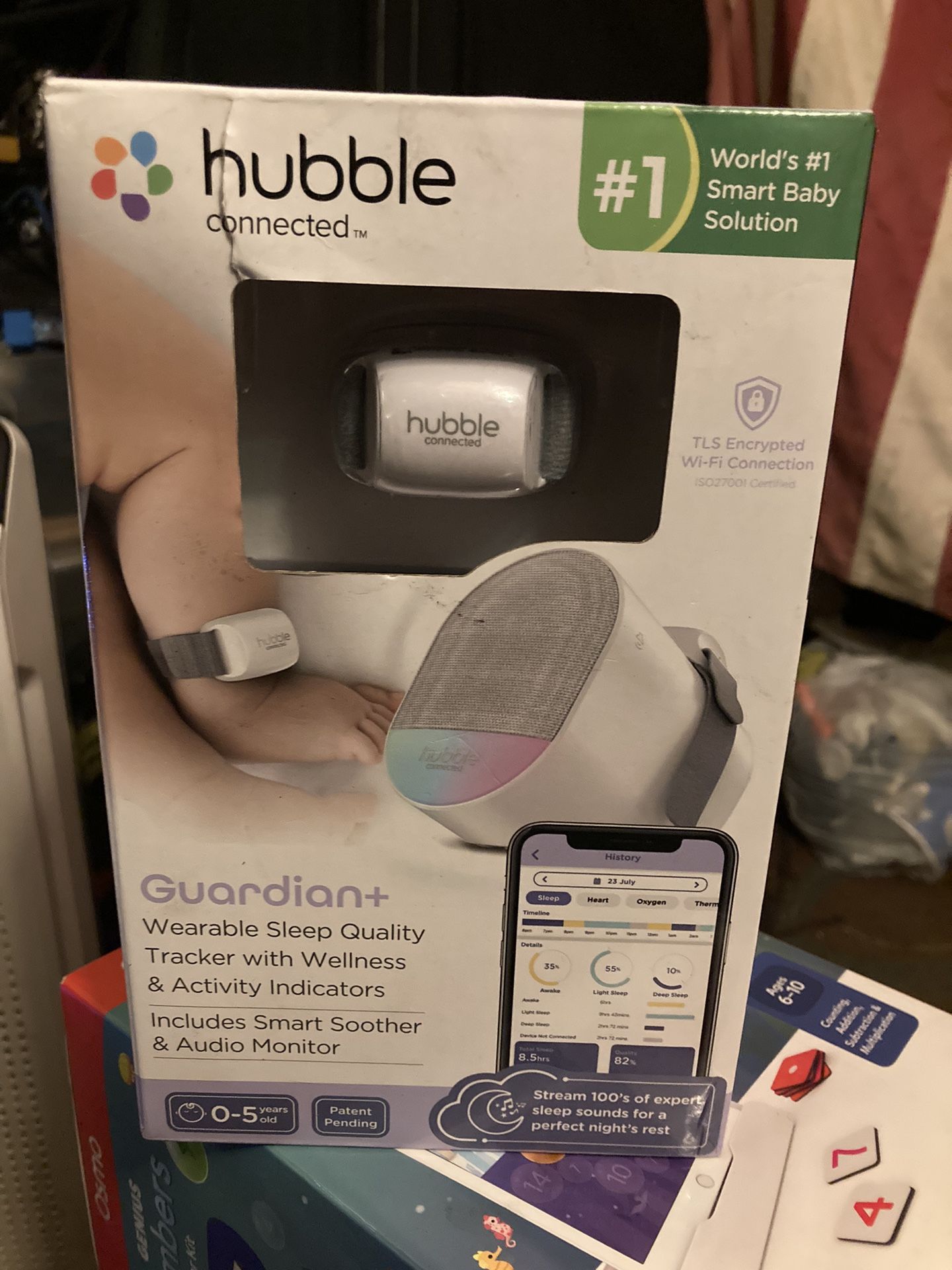 Hubble Guardian plus baby monitor with tons of functions