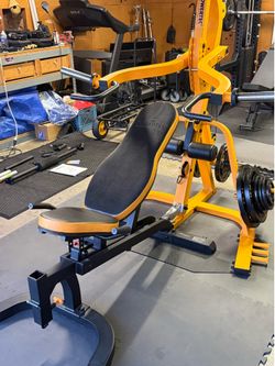 Powertec Lever Gym with weights