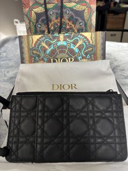 Christian Dior Cannage Crossbody Pouch
