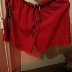 Red Nike Running Shorts
