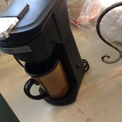 2in 1 Single Serve Coffee Maker For K-cup Pods And Ground Coffee 