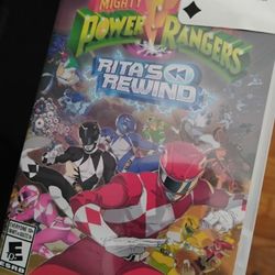 Power Rangers Rita's rewind New Game For Switch 