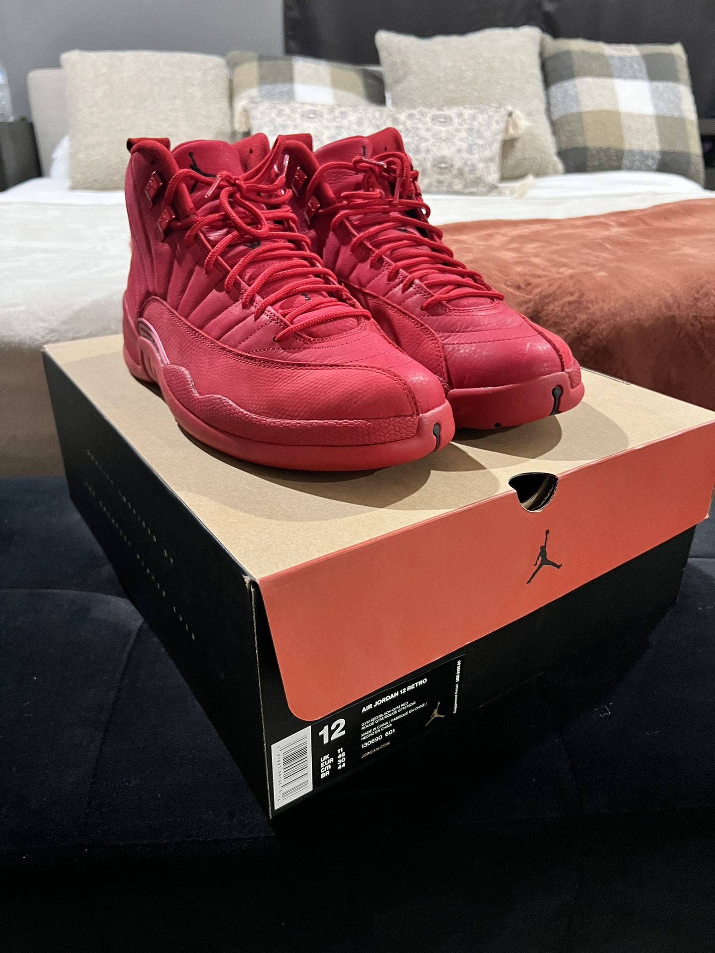 Jordan 12 Retro Size 12 Gym Red