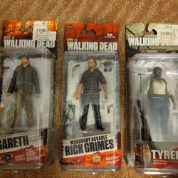 The Walking Dead Action Figures Sealed New In Box 