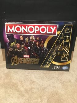 Avengers  monopoly  new sealed