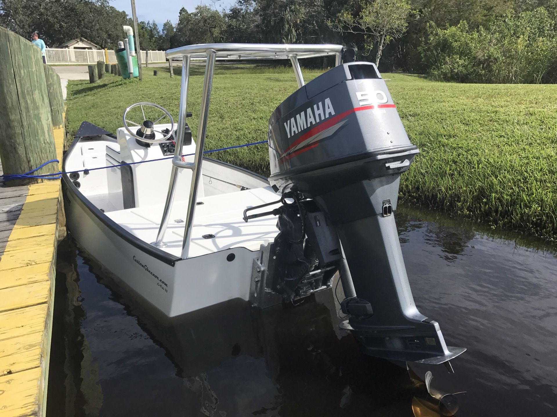 2018 gheenoe lt25 50hp Yamaha for Sale in Stuart, FL OfferUp