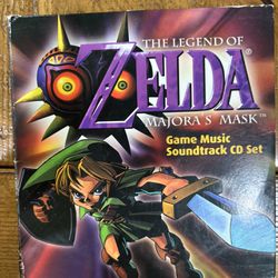 The Legend Of Zelda The Legend Of Zelda Majors Mask- Game Music Cd Set