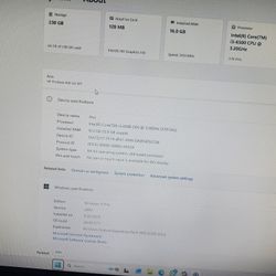 Work From Home Duel Monitor Computer