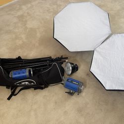 2000w Led Photo Video Studio Light Kit With A Pair Of Softbox