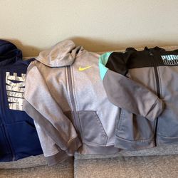 3 Pcs Boys Hoodie Jacket Size 6