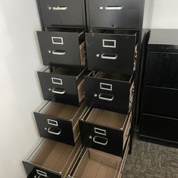 Used File Cabinet- Black
