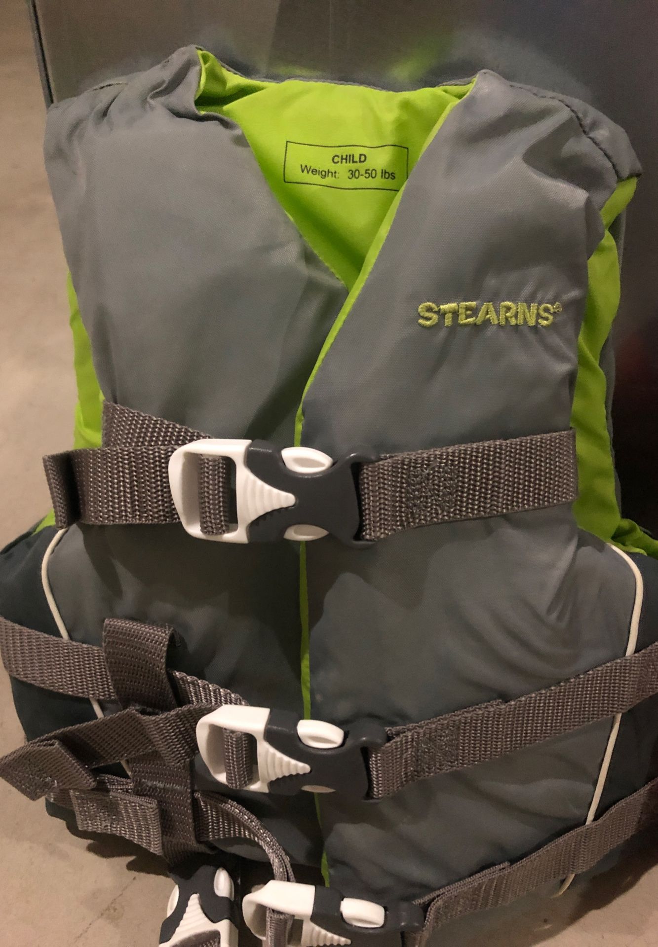 Stearns life vest