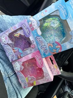 Sanrio Glittery Gelly Slime Set of 3
