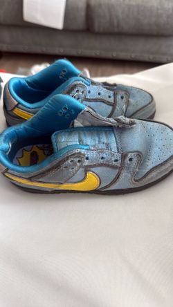 Nike Low-Top Sneakers Blue Yellow