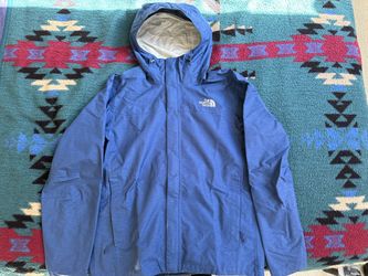 The North Face Venture Blue Waterproof Rain Jacket Size M