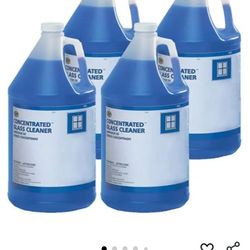 Streak-Free Glass Cleaner - 1 Gallon (Case of 4) compared $100