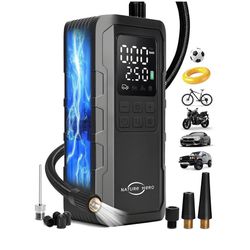 Tire Inflator Portable Air Compressor 150PSI Wireless Tire Pump