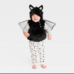 Infant Toddler Bat Costume 12-18 Months