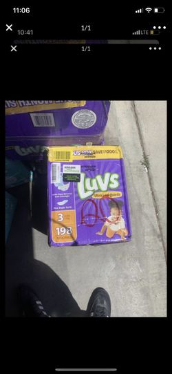 Luvs ultra leakquards size 3 , 198 count