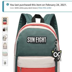 Caran·Y School Backpack for Boys and Girls Travel Backpack for Over 12 Years Old Lighe Weight and Easy to Clean 